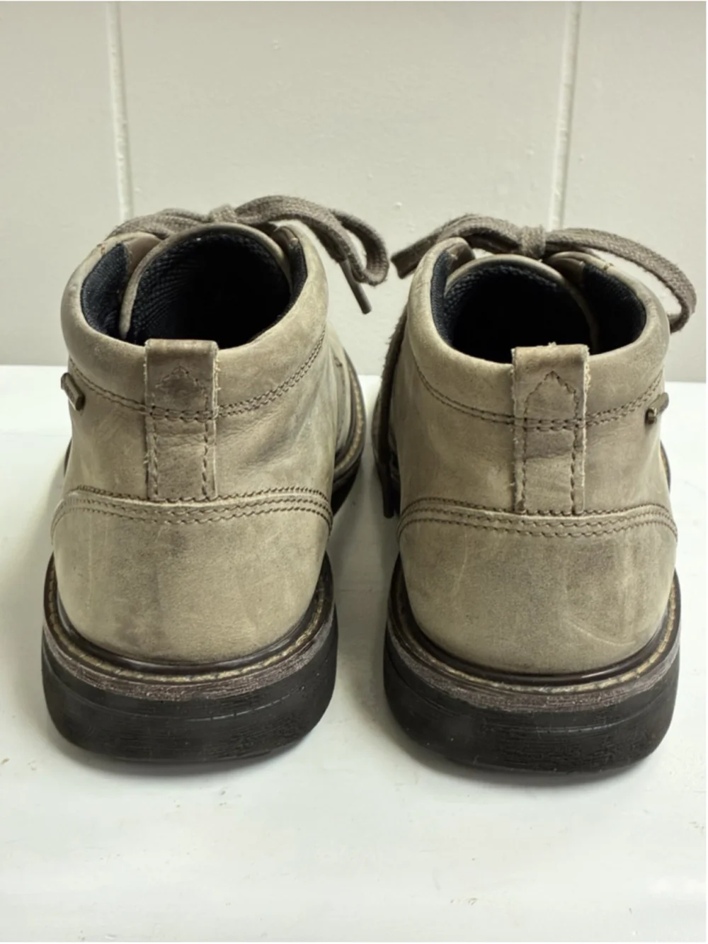 NEW ECCO Mens Turn GORE-TEX Chukka Tie Boot SZ 40 US 6-6.5 Brown Leather Nubuck